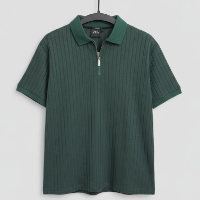 Zara Rib-Knit T-shirt 